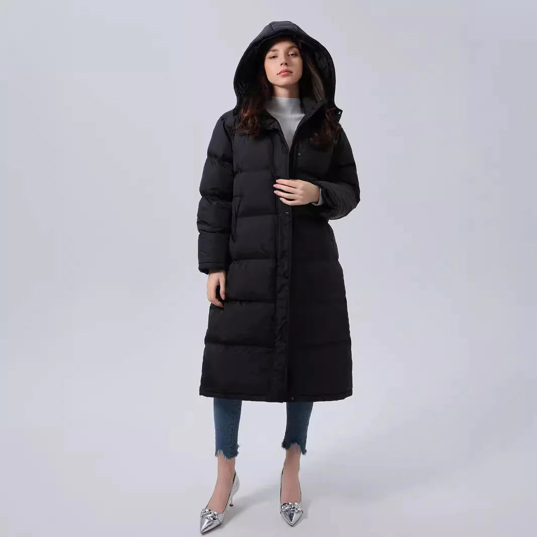 Women's Quilted Hooded Coat