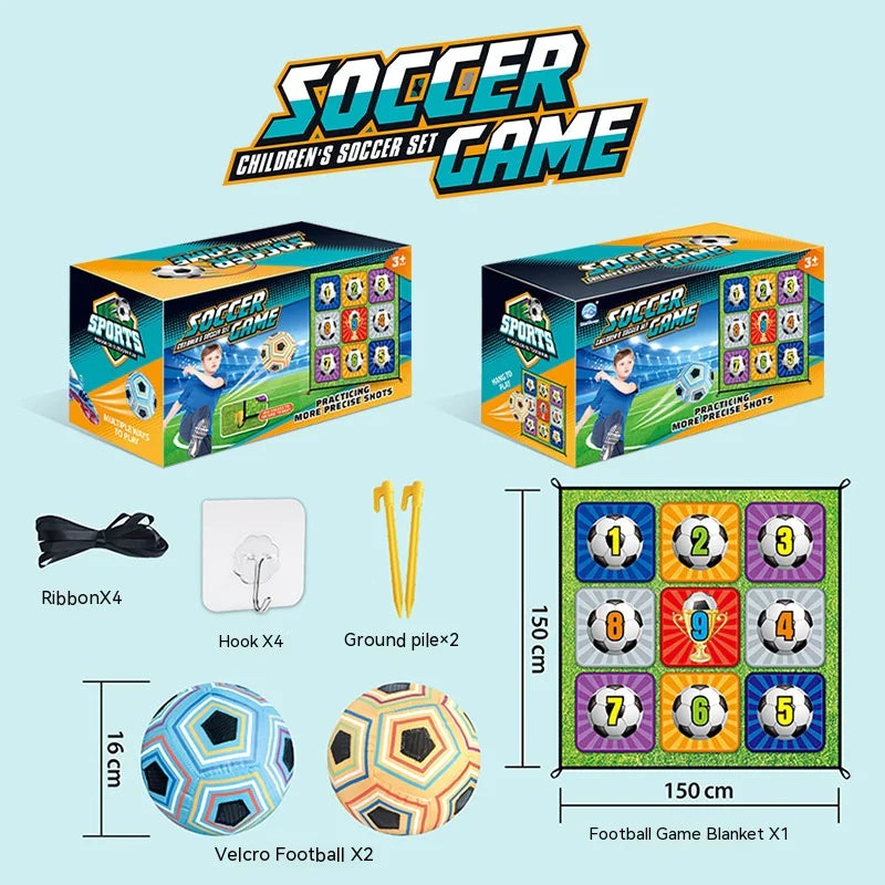 Children's Football Training Mat Set