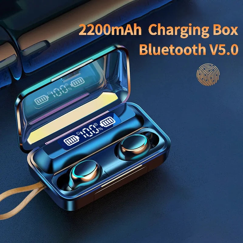 Fingerprint Touch Wireless Earbuds