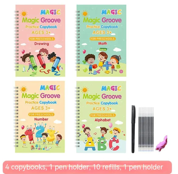 Children's Calligraphy & Language Learning Practice Set