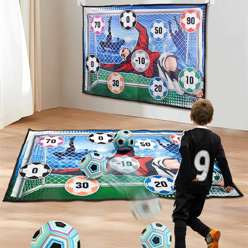 Children's Football Training Mat Set