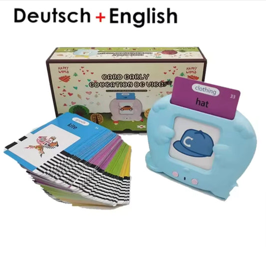 Multilingual Learning Flash Cards for Kids