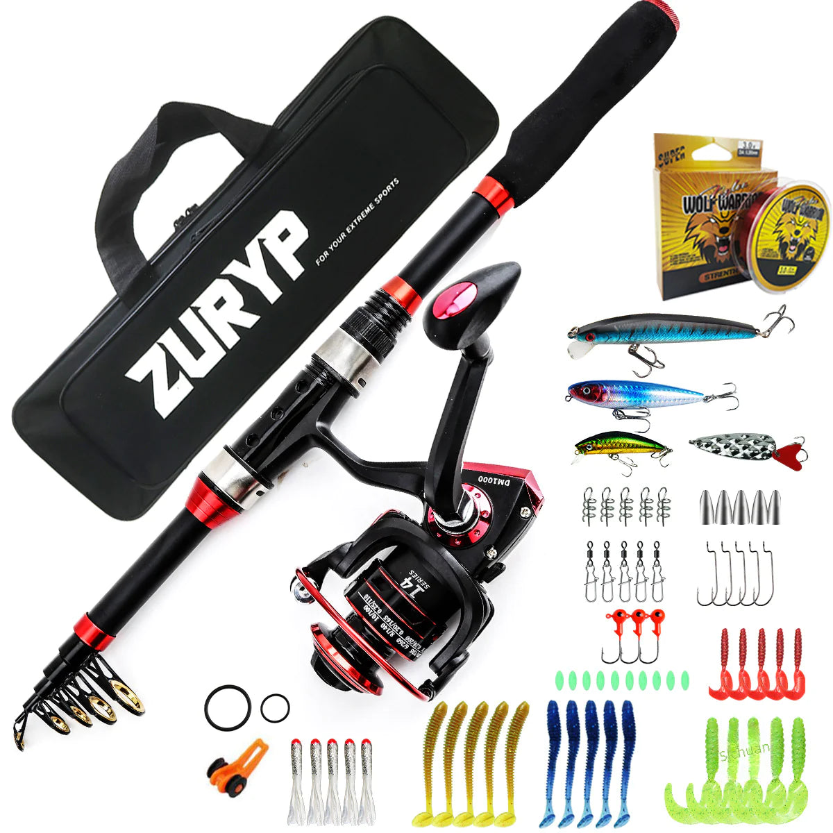 ZURYP Fishing Rod Set